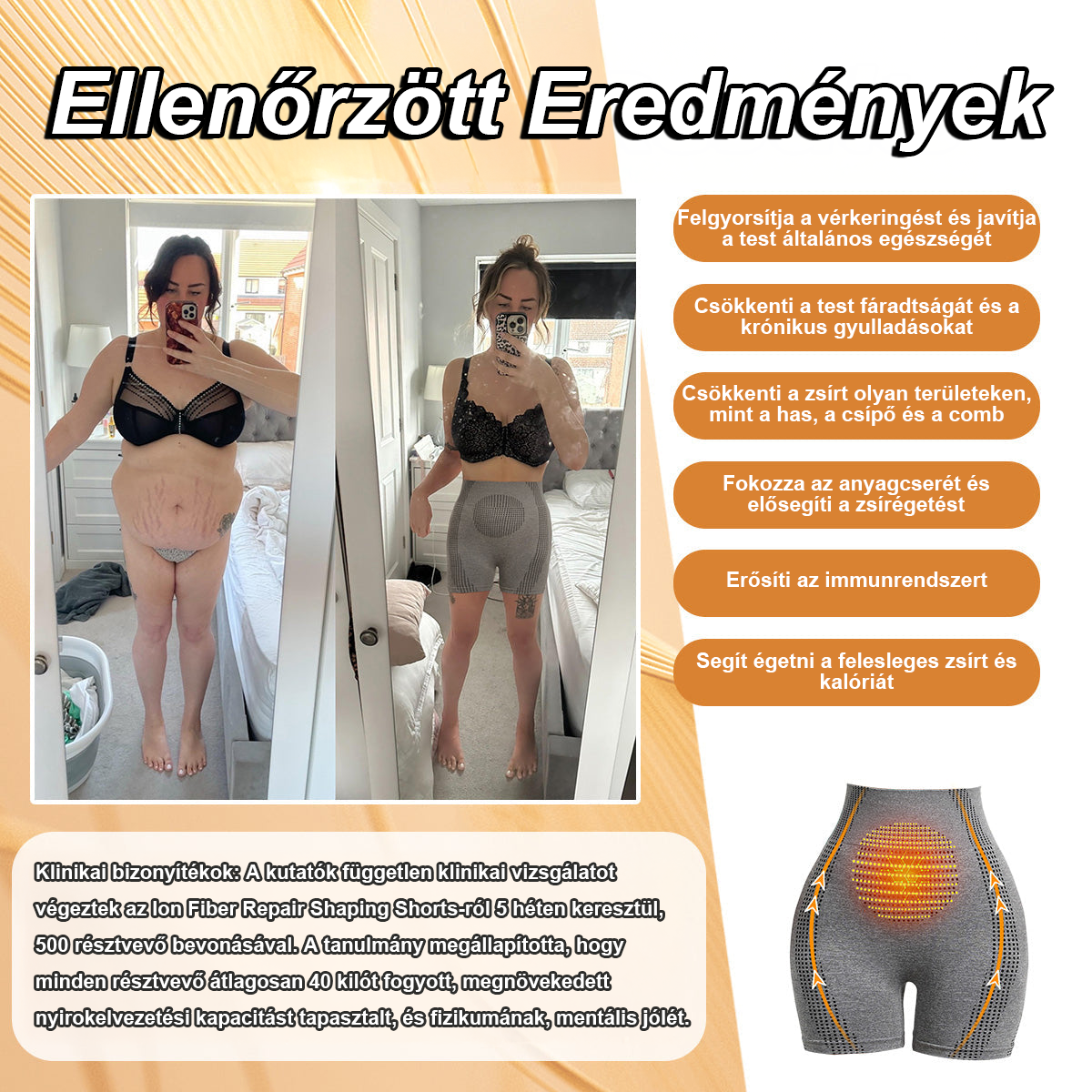 【🩷Pago contra reembolso (COD) 🩷】 2025 Módulo de masaje por microvibración Baicloud™ Pantalones cortos de seda con fibras ionizadas regeneradoras y moldeadoras 🥰-ES