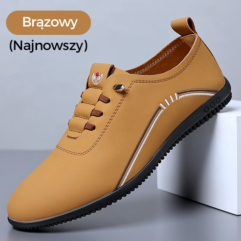 🔥Vroča razprodaja 2025👞Lahki in zračni moški čevlji brez vezalk-SI