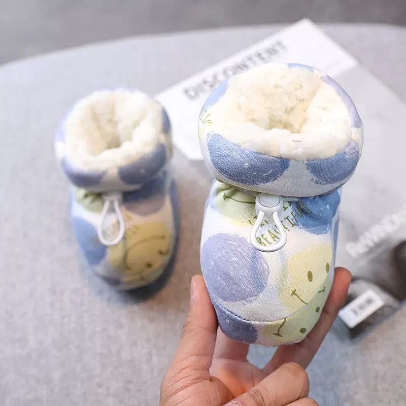 🔥 ¡Por tiempo limitado, 50% de descuento! ❄️ Botitas de bebé con forro de piel calentita 👶💕-ES