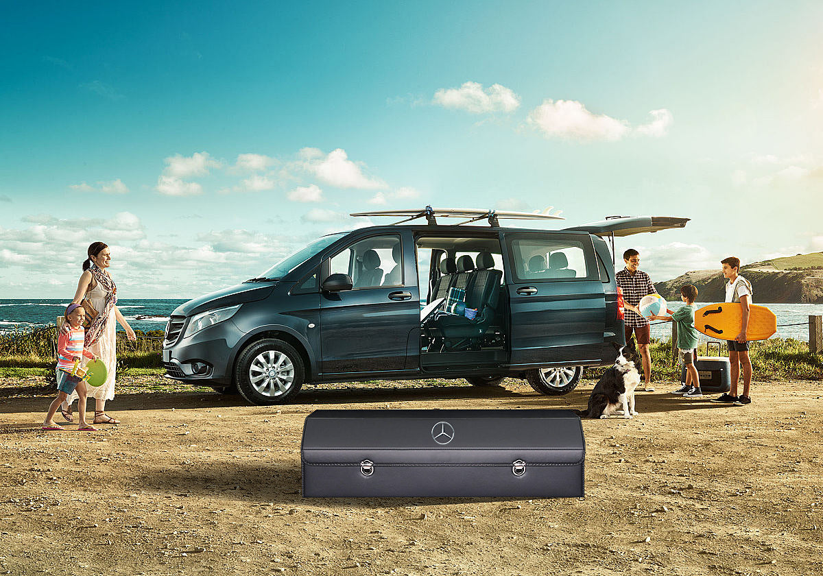 Δερμάτινη θήκη αποθήκευσης για το πορτμπαγκάζ του αυτοκινήτου-GR