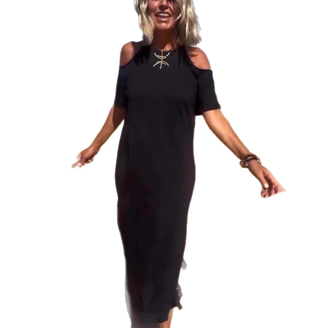 Nova moderna ležerna uska haljina-HR