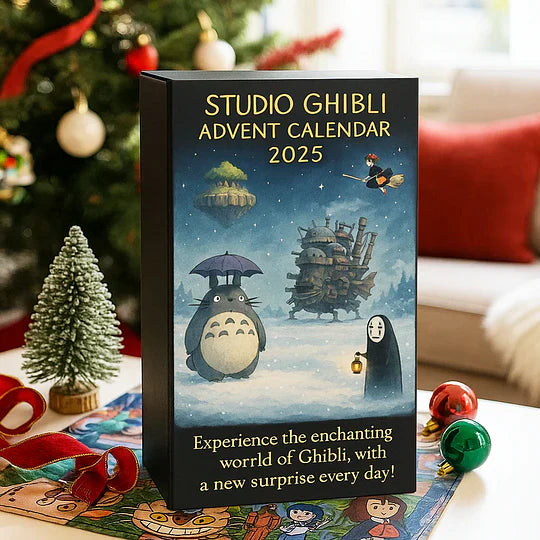 3D skulptūra – „Studio Ghibli“ klasikinis anime advento kalendorius 2025 m.-LT
