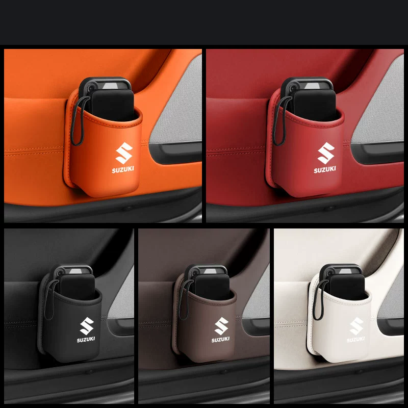 Usnjen organizator za avtomobilske skodelice-SI