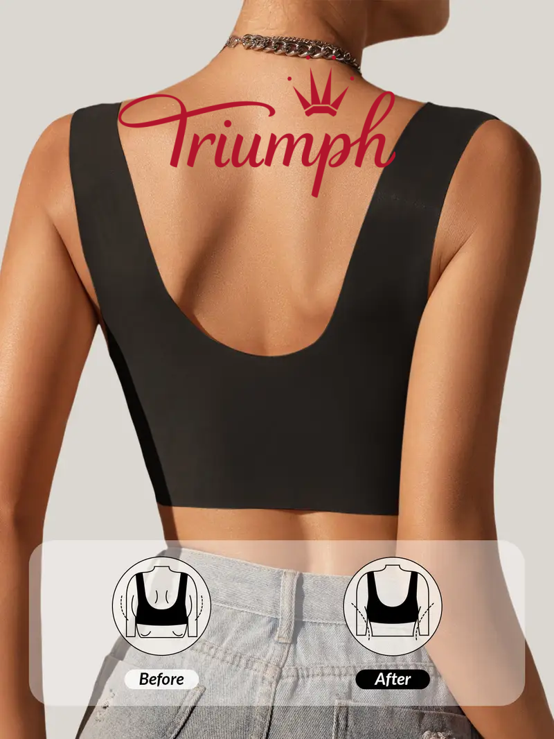 Triumph - 3 τεμάχια 💝 Σουτιέν με δαντέλα και φερμουάρ μπροστά-GR