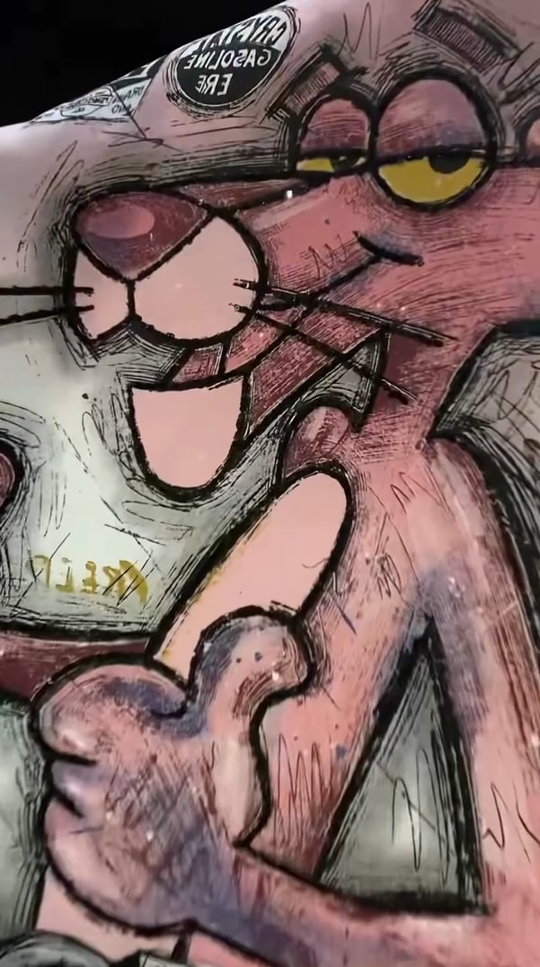 🩷Võluvad Pink Pantheri trükiga kampsunid-EE