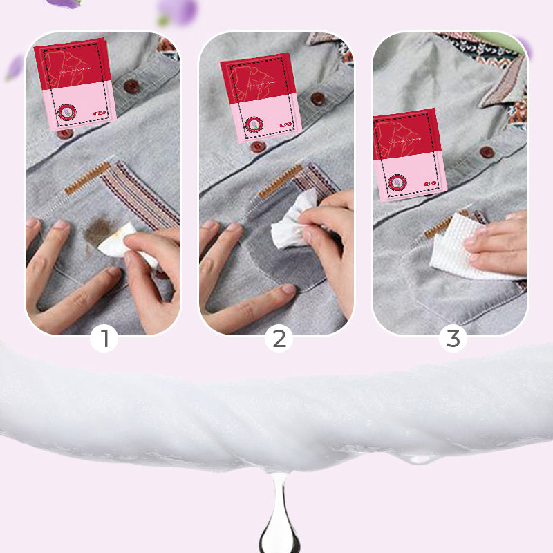 Nešiojamos dėmių valymo servetėlės-LT