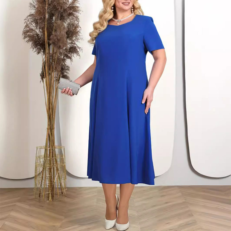 ✨Moteriška vienspalvė suknelė su nėriniais siuvinėtu švarkeliu-LT