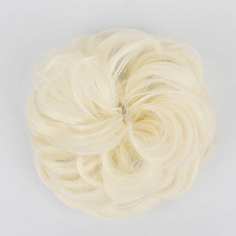 💁♀️ Ένας γενναιόδωρος κότσος από συνθετικά μαλλιά με ρυθμιζόμενο κούμπωμα-GR