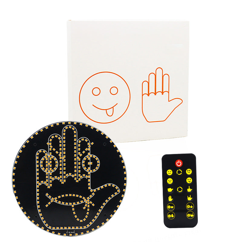 LED lučka za armaturno ploščo za izražanje in geste za zadnje steklo avtomobila-SI