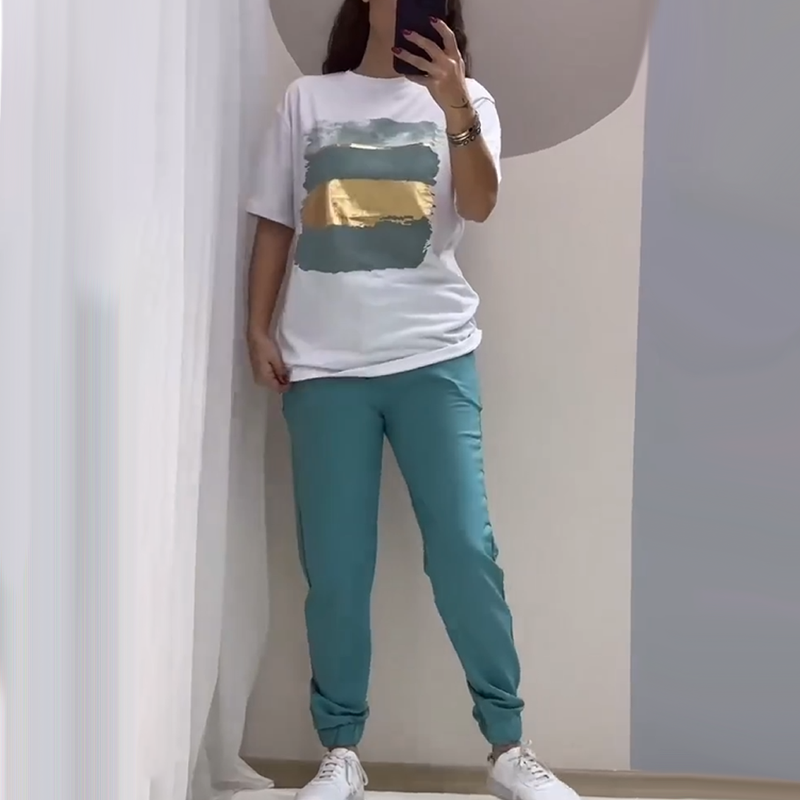 💥🍃 Šik ležeran dvodijelni set - udoban i moderan ✨-HR