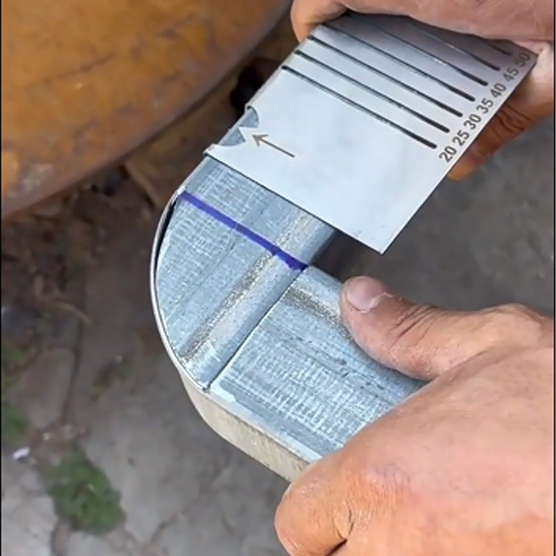 🔥Τετράγωνος χάρακας από ανοξείδωτο ατσάλι για σήμανση γωνιών 90°-GR