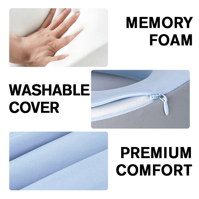 Almohada para el cuello de espuma viscoelástica en forma de U-ES