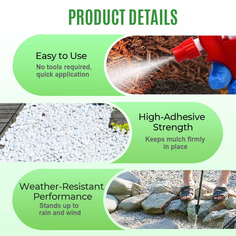 Hitro sušeče, lepljivo lepilo za krajinsko oblikovanje-SI