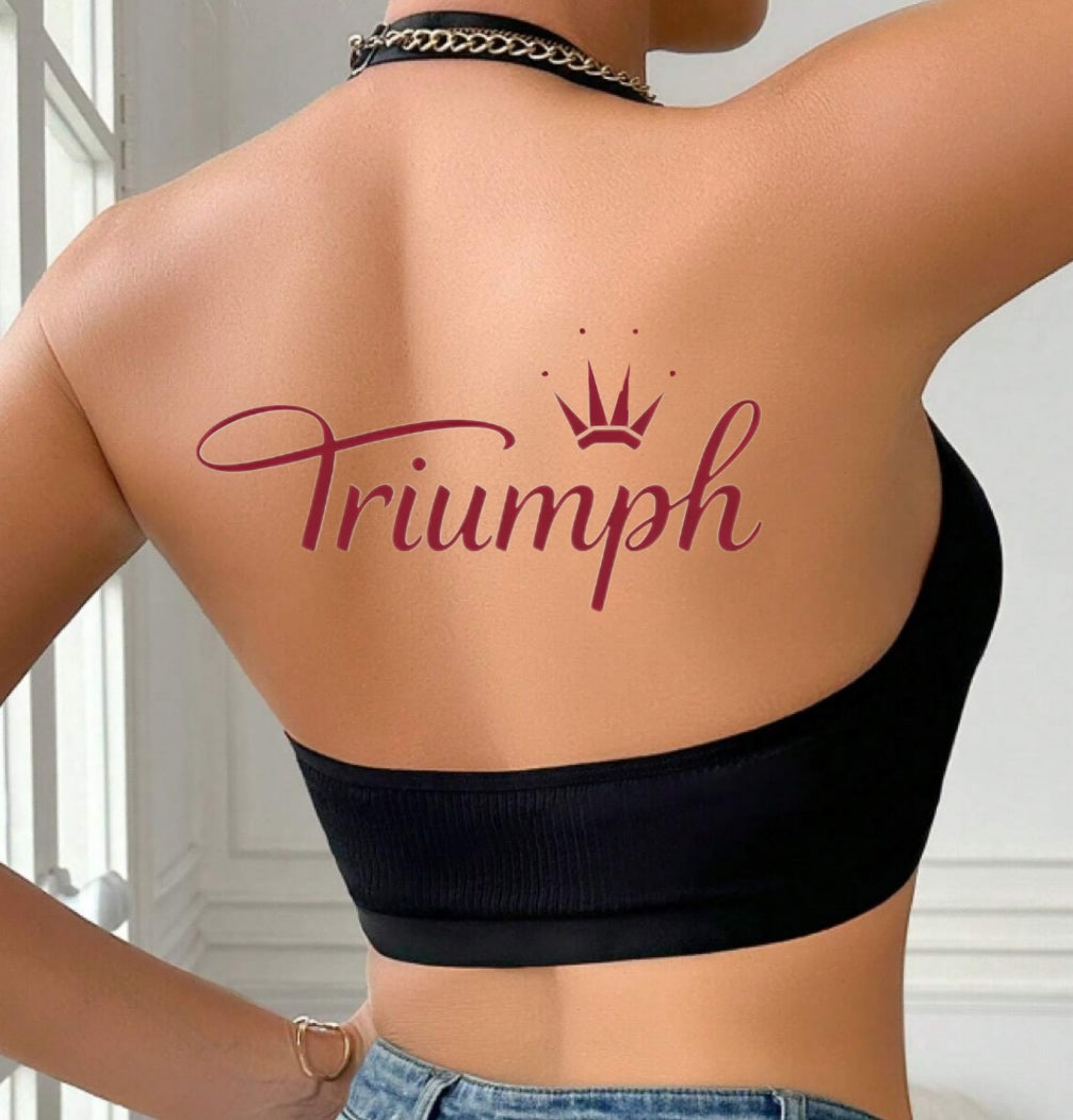 „Triumph“ – 4 vnt. 💥 Seksuali liemenėlė su nėriniuota priekine dalimi ir romantiška sagtimi-LT