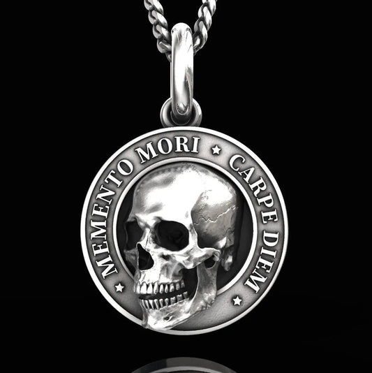 🔥Colgante de calavera Memento Mori-ES