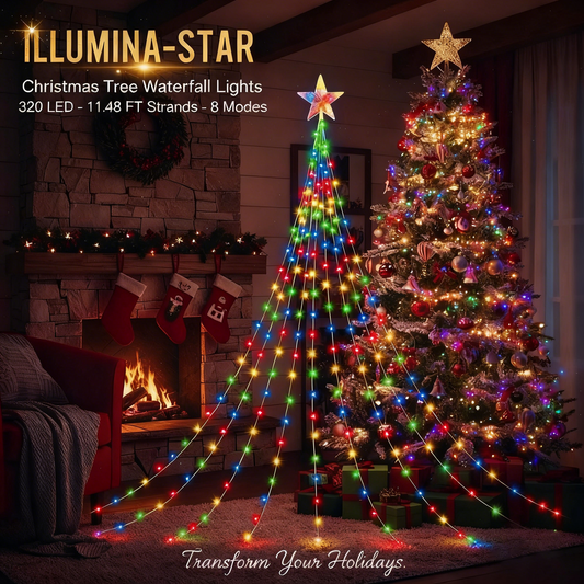 🎁Zgodnja praznična razprodaja 50 % POPUSTA🎄Božične lučke Starlight Cascade-SI