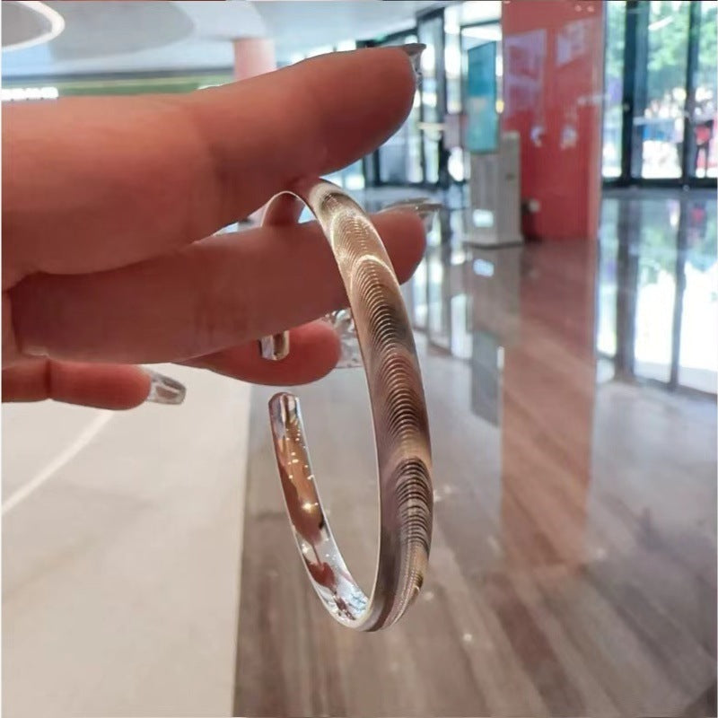 ✨🌙 Patrauk visų žvilgsnius – poliruoto katės akies akmens apyrankė 🌙✨-LT