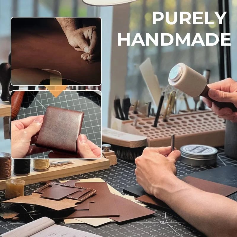 Cartera de cuero multifuncional-ES