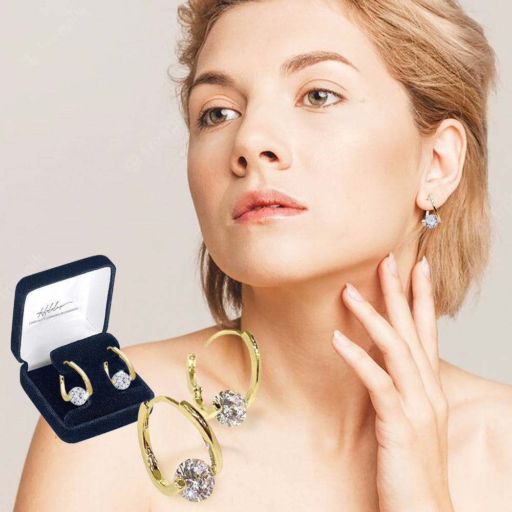 (ZADNJI DAN RASPRODAJE - 60% POPUSTA) ❤️ Lymphvity MagneTherapy naušnice od germanija-HR