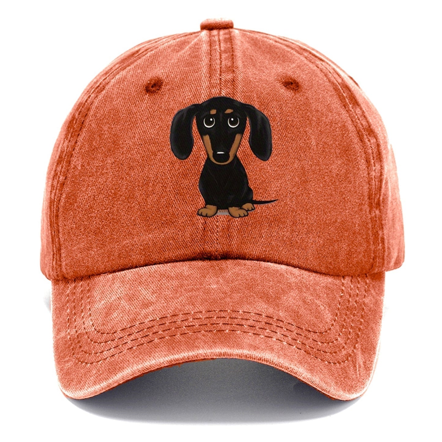 Sombrero clásico retro de perro salchicha-ES