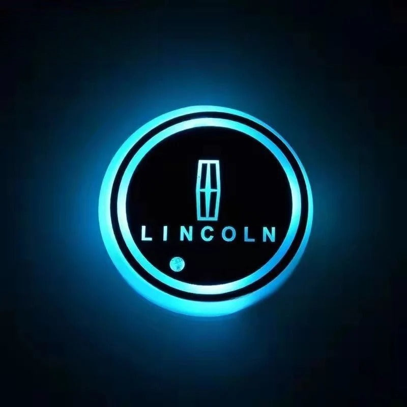 2 τεμάχια σουβέρ αυτοκινήτου LED-GR