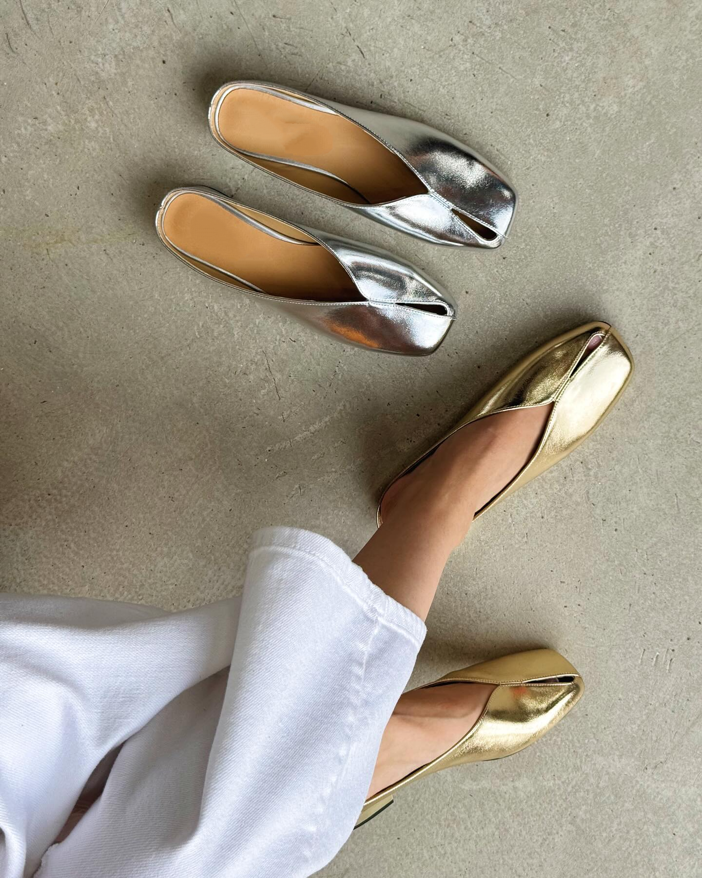 Vasarinės moteriškos basutės iš minkštos odos, kvėpuojančios ir patogios.-LT