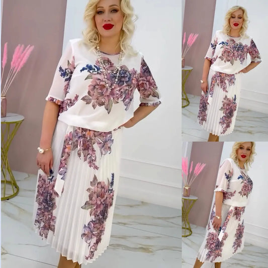 [🥇Vestidos más vendidos]💥👗[S-5XL] Conjunto de primavera de nueva moda 2025-ES