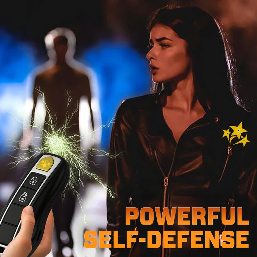 🛡️VORTAC V57 omejena izdaja 2025, avtomobilski ključ z elektrošokerjem-SI