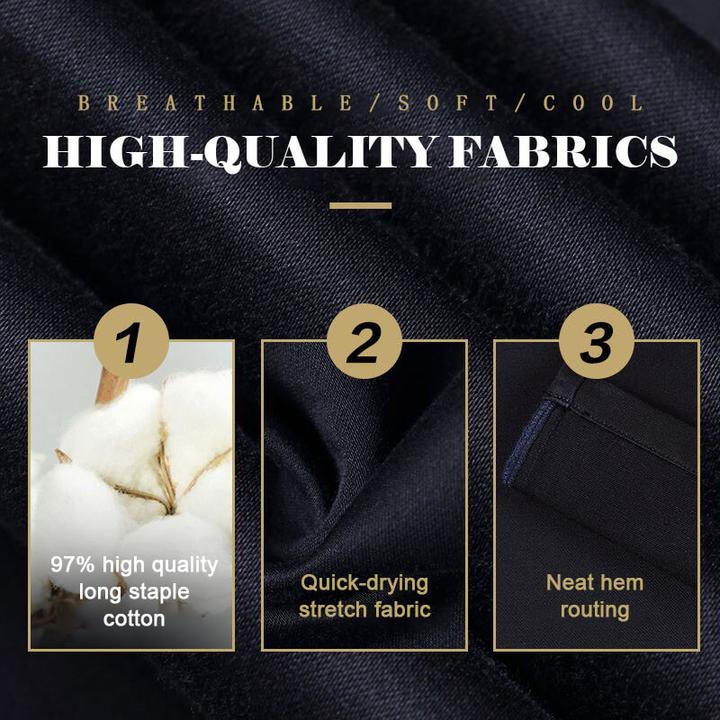 Κλασικά παντελόνια υψηλής ελαστικότητας για άνδρες σε προσφορά-GR