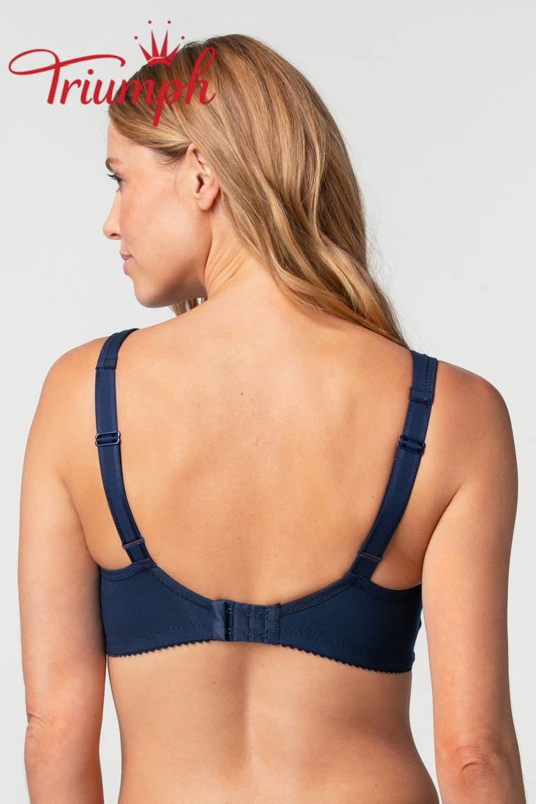 Triumph® set od 4 dijela 🥰 Grudnjaci od čistog pamuka s vezom — Dostupni u raznim bojama i veličinama-HR