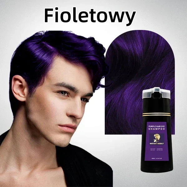 Šampon za lase s takojšnjim barvnim učinkom - Brada in lasje-SI