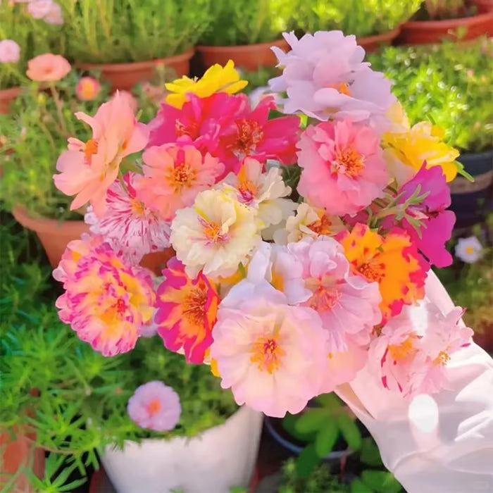 💫🌸COMPRA 1, LLÉVATE 1 GRATIS | Rosa musgosa🌿 Semillas de flores perennes con suplemento para el crecimiento de la planta-ES
