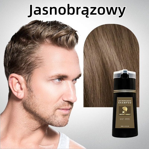 Šampon za lase s takojšnjim barvnim učinkom - Brada in lasje-SI
