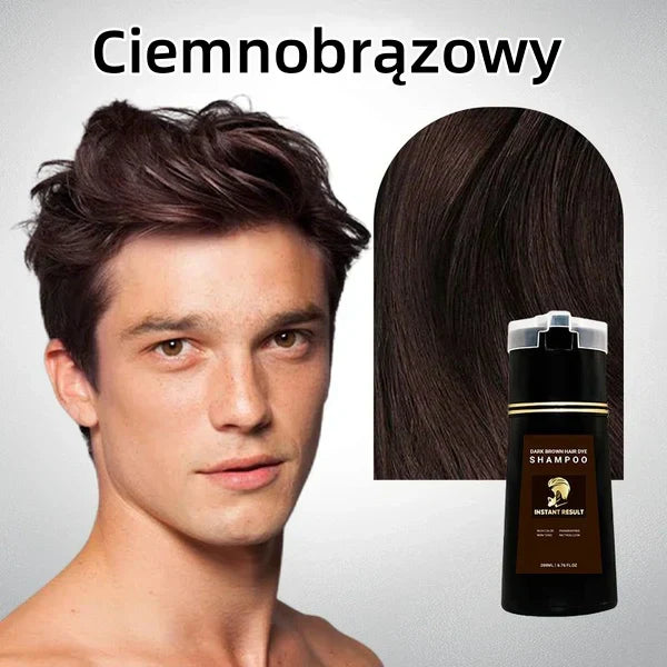 Šampon za lase s takojšnjim barvnim učinkom - Brada in lasje-SI