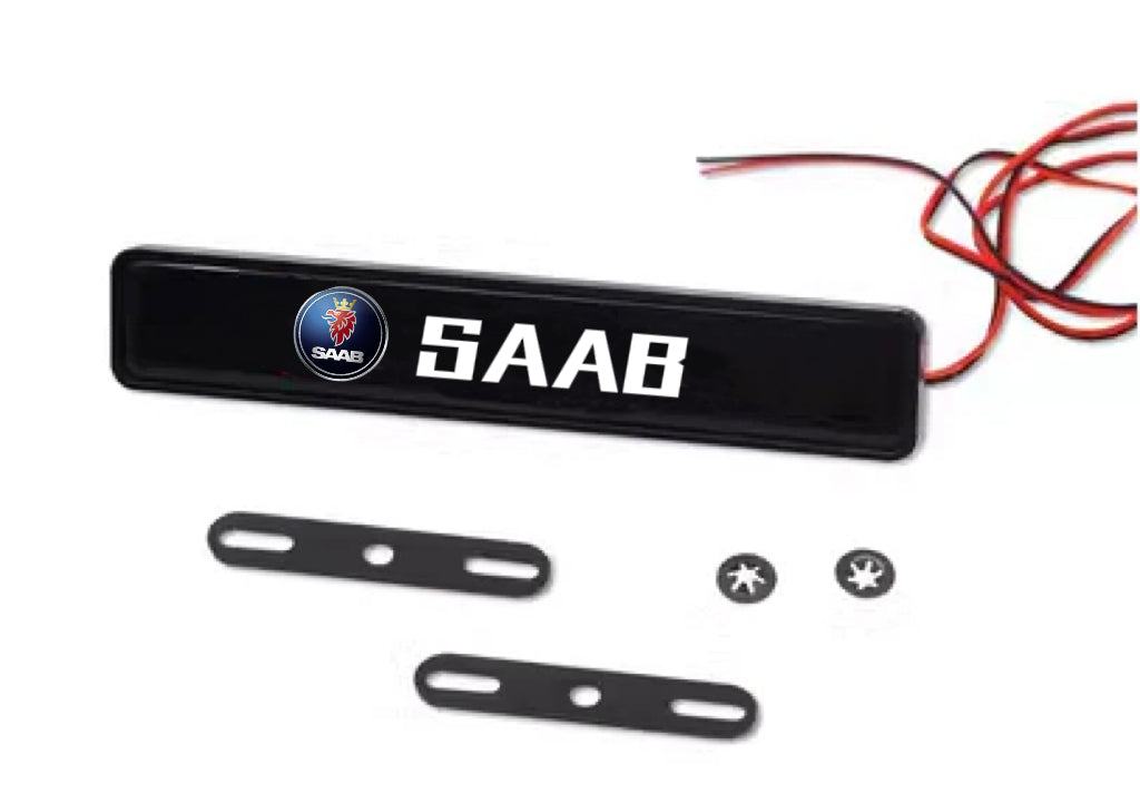 Venta caliente ✨50% de descuento ✨Lámpara LED elegante y atmosférica con logotipo para la parrilla central de su automóvil-ES