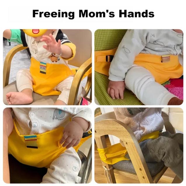 👶Silla de comedor portátil para niños-ES