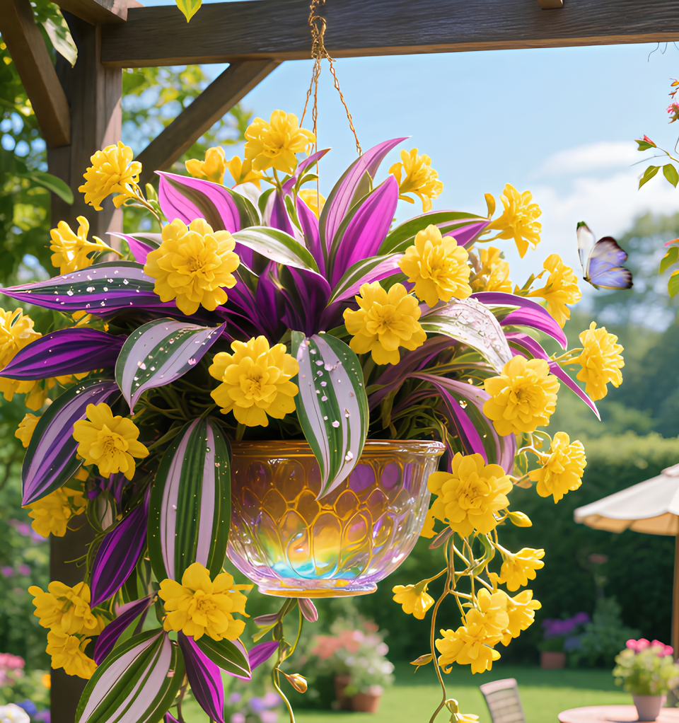 🌼 Αρωματικοί βολβοί φυτών χρυσής γιγάντιας αράχνης-GR