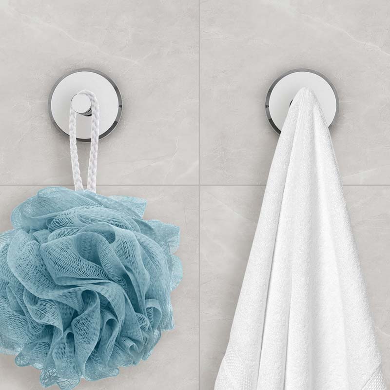 Gancho de ventosa de acero inoxidable para coronas navideñas -ES