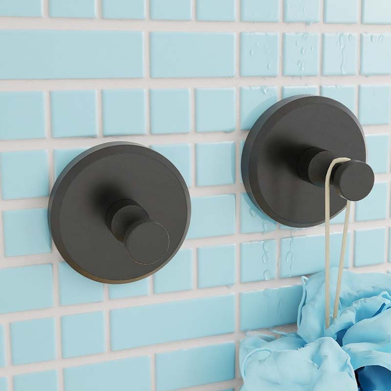 Gancho de ventosa de acero inoxidable para coronas navideñas -ES