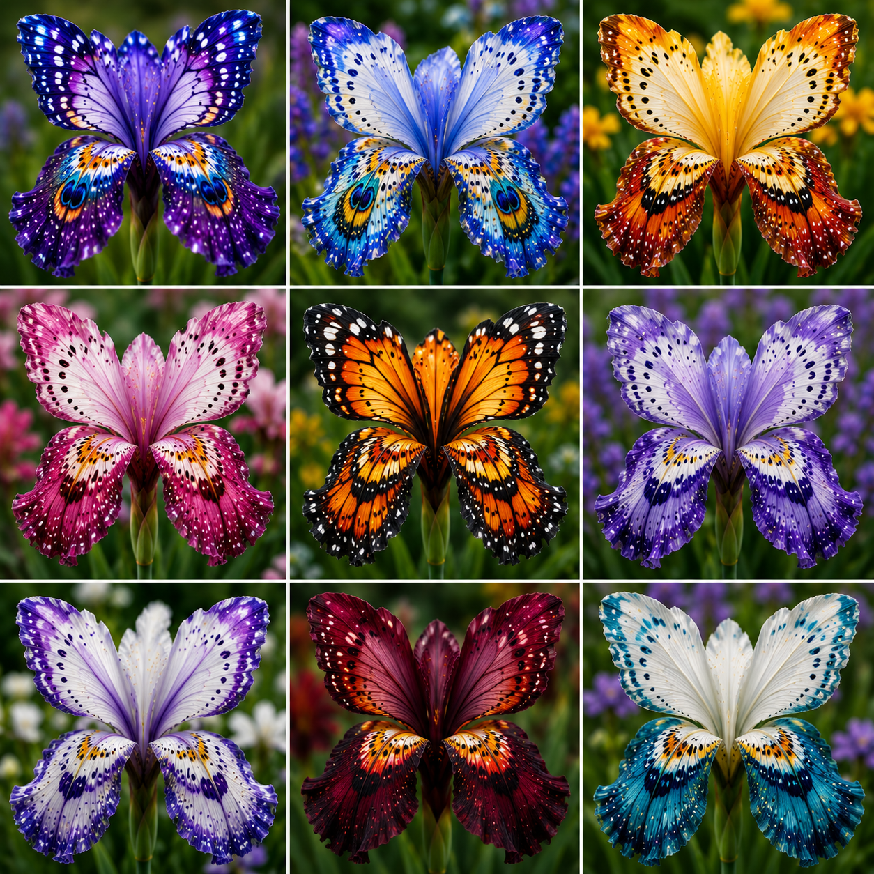 🦋Lukovice perunika leptiri - ✨Uzgojite svoj čarobni vrt koji će vas oduševiti-HR