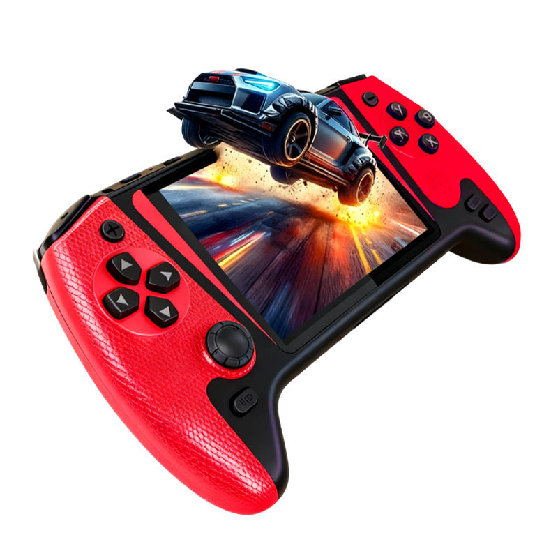 🎮 Nešiojama, klasikinė žaidimų konsolė su dideliu ekranu-LT