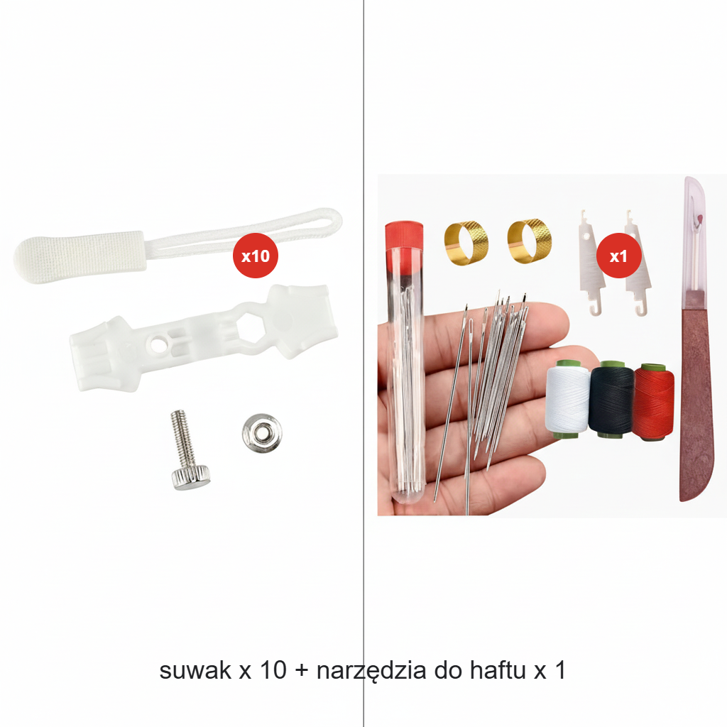 ¡Compra más y llévate más gratis! Kit universal de reparación de cremalleras-ES
