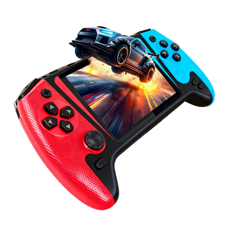 🎮 Nešiojama, klasikinė žaidimų konsolė su dideliu ekranu-LT