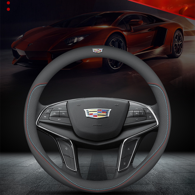 Prevleka za volan iz vrhunskega napa usnja – razkošno udobje, zračna konstrukcija in celoletna vzdržljivost-SI