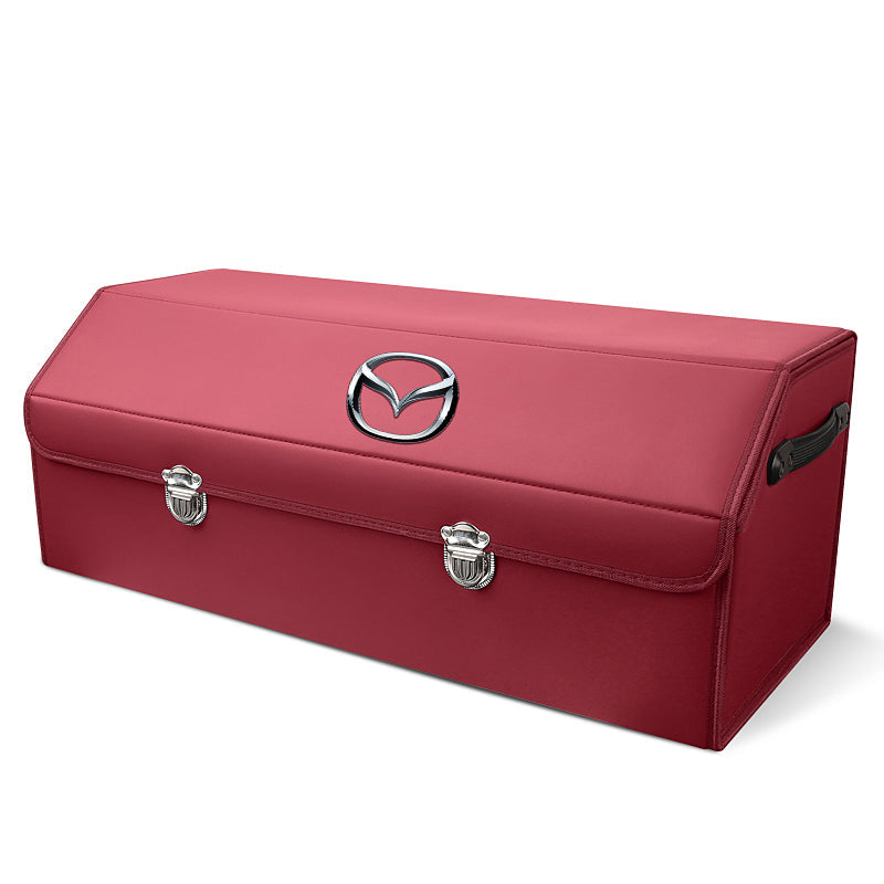 Δερμάτινη θήκη αποθήκευσης για το πορτμπαγκάζ του αυτοκινήτου-GR