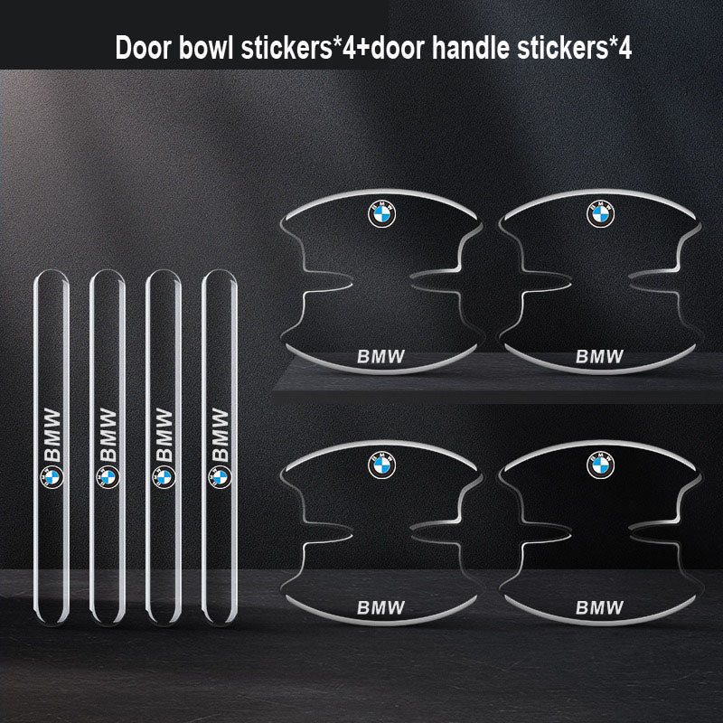 Sutirštinti automobilio durelių klijai su logotipu ✨8 vnt.✨--LT