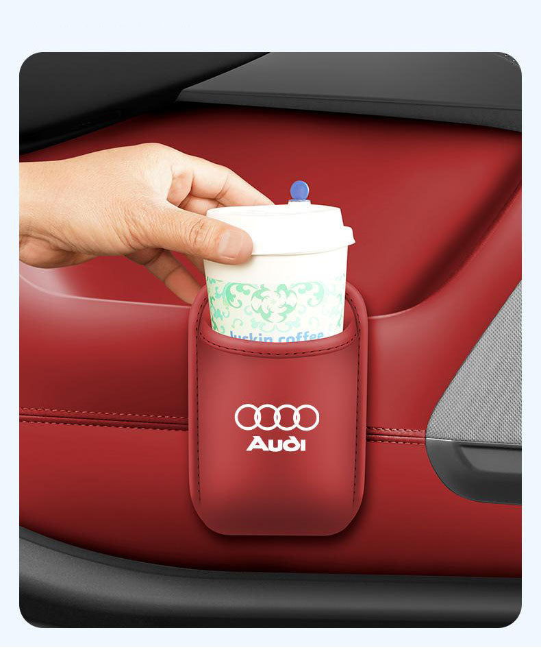 Usnjen organizator za avtomobilske skodelice-SI