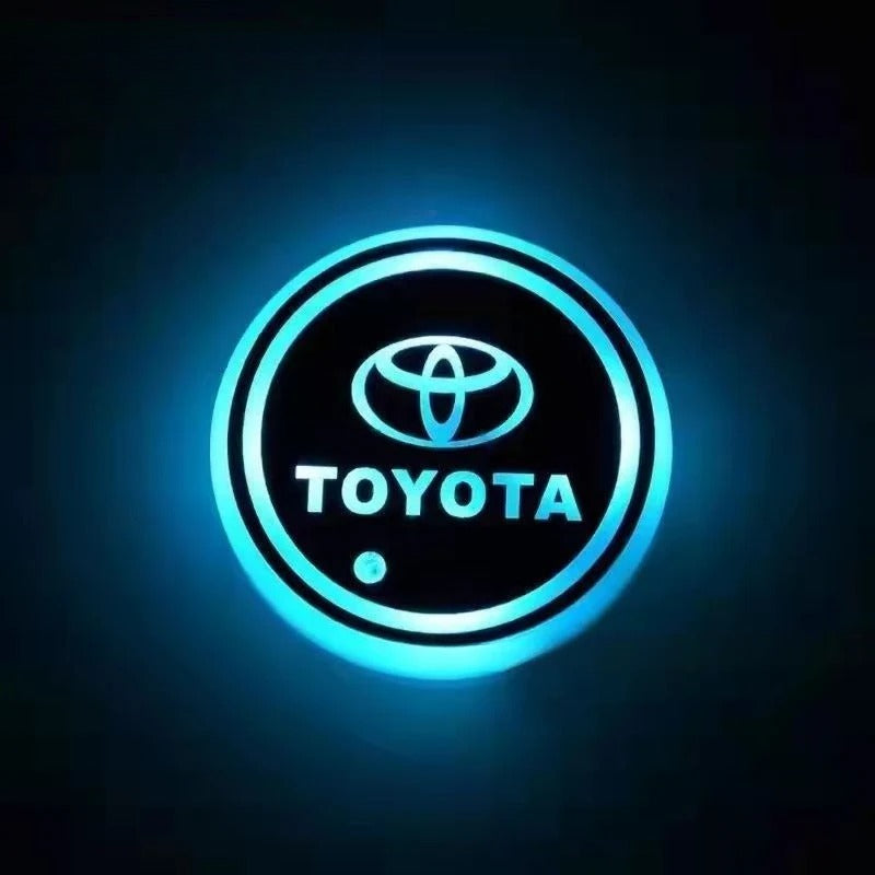 2 τεμάχια σουβέρ αυτοκινήτου LED-GR