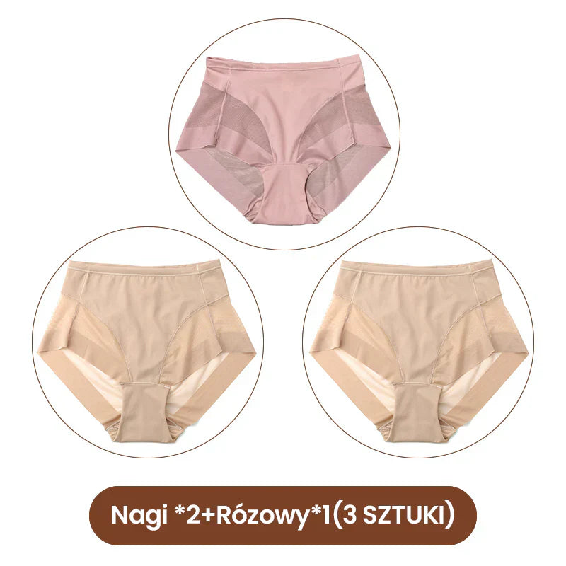 🔥Compra 2 y llévate 1 gratis🔥 Conjunto de ropa interior moldeadora de cintura sin costuras para mujer-ES