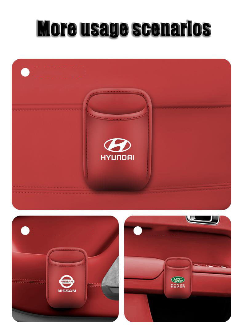 Usnjen organizator za avtomobilske skodelice-SI